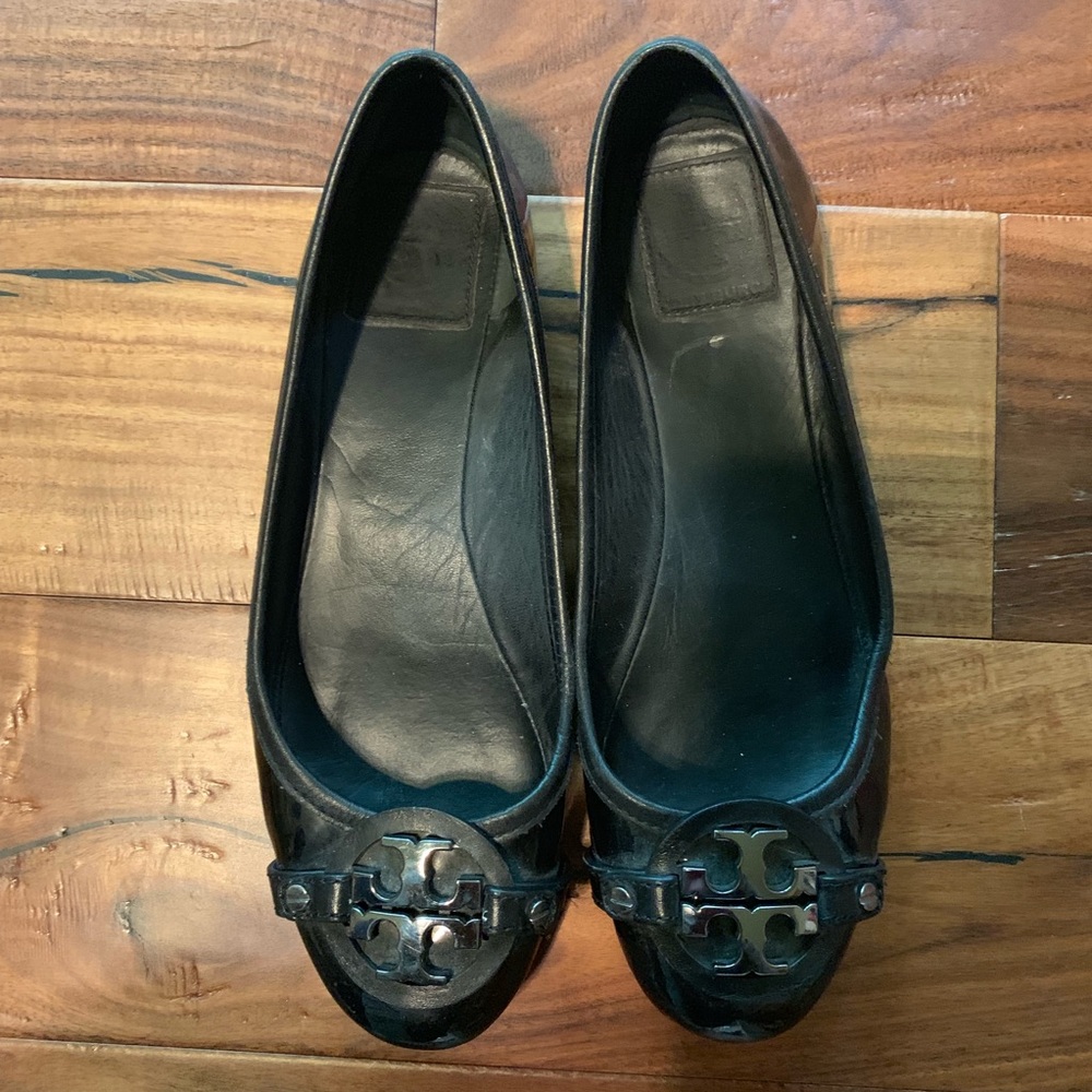 Tory Burch patent leather flats